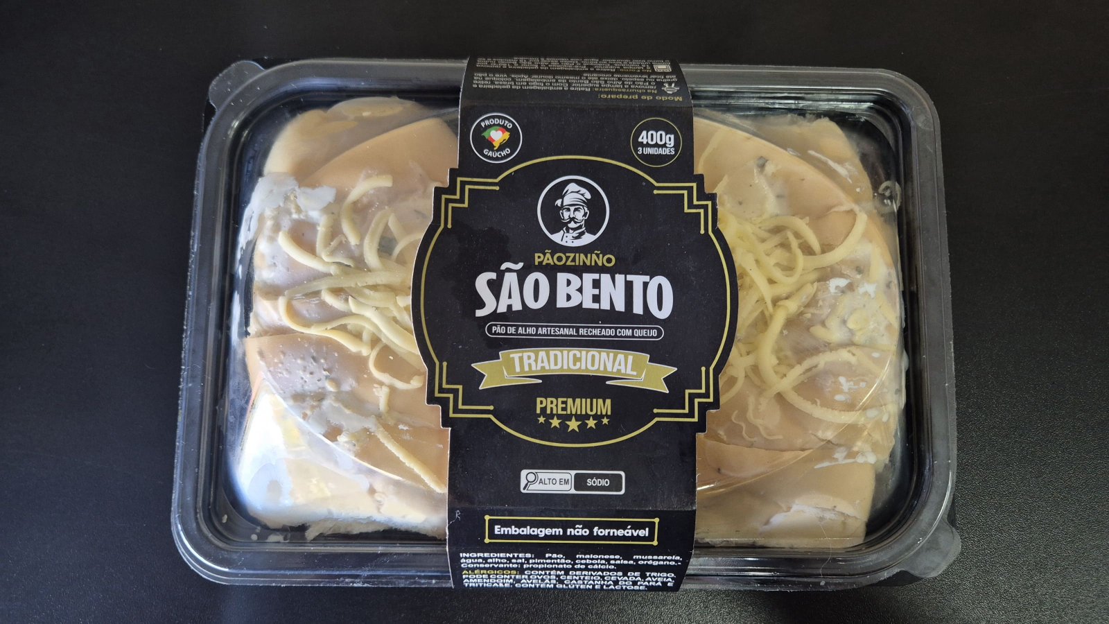 Pão de Alho São Bento 400g